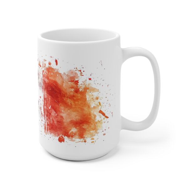 Italienflagge Aquarell Tasse – Becher für Italien-Liebhaber mit Nationalfarben-Design