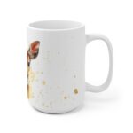 Aquarell Rehkitz Tasse - Keramiktasse für Naturfreunde, Mikrowellengeeignet