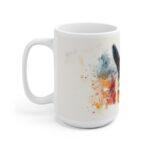 Lustige Lama Kaffeetasse – Aquarell-Design für Tier- und Naturfreunde