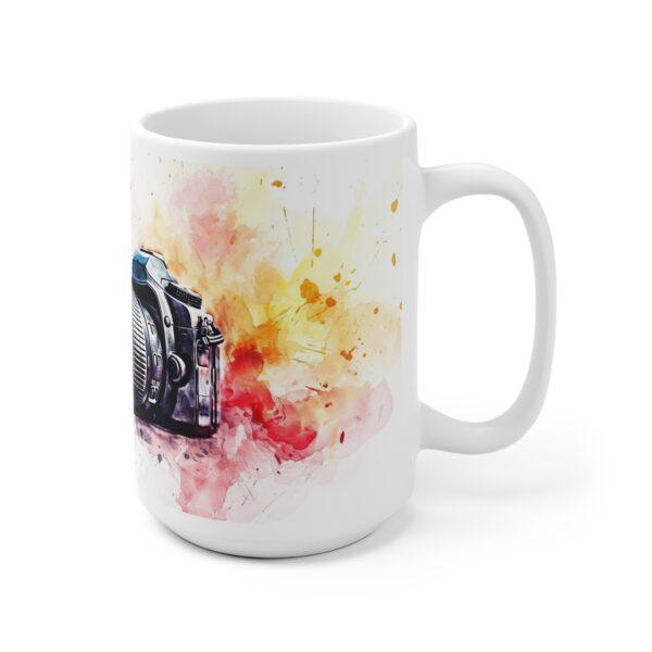 DSLR Kamera Aquarell Tasse - Becher für Fotografen & Kunstliebhaber