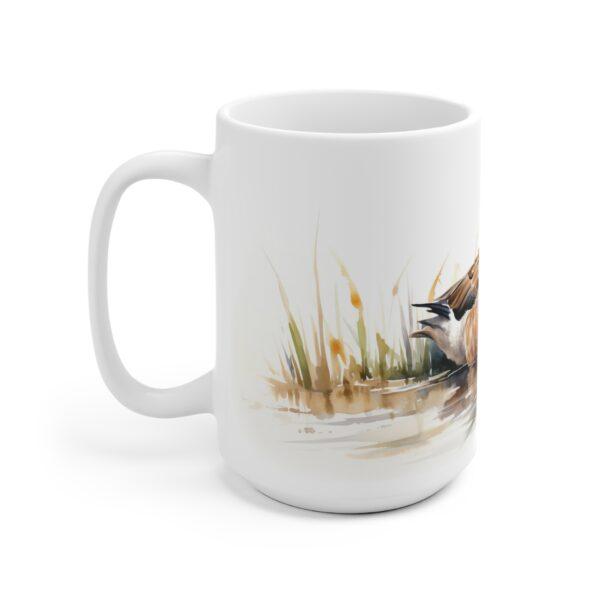 Enten Aquarell Tasse - Farbige Becher für Natur- und Vogelliebhaber