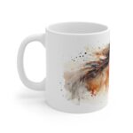 Kreative Aquarell Pferde Tasse – Perfektes Geschenk für Pferdefans