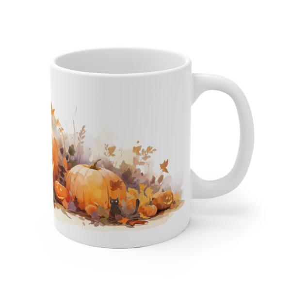 Aquarell Tasse Halloween – Kreatives Halloween Design für den perfekten Genuss