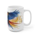 Aquarell Papagei Tasse - Tropisches Vogel-Design für Tierliebhaber