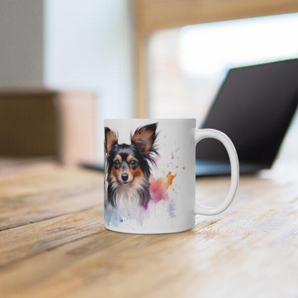 Niedliche Hunde Aquarell Tasse - Verspieltes Hundemotiv für Hundefreunde und Tierliebhaber