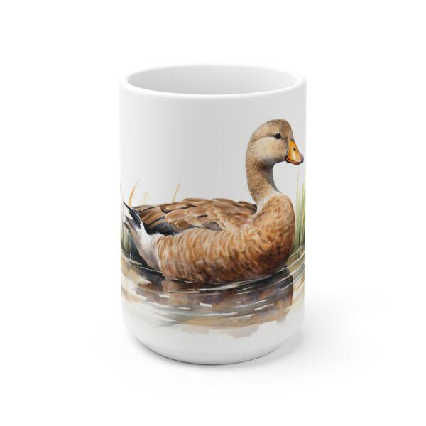 Enten Aquarell Tasse - Farbige Becher für Natur- und Vogelliebhaber