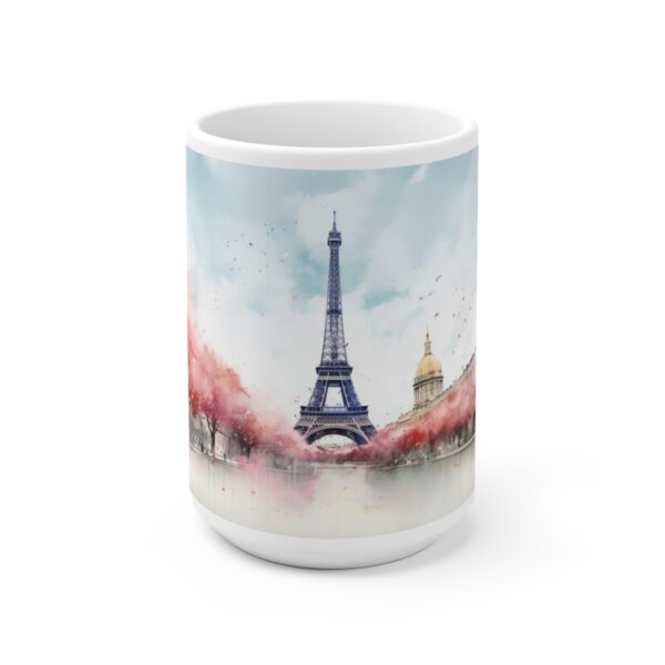 Eiffelturm Aquarell Tasse - Pariser Flair für Kunst- und Reisebegeisterte