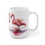 Flamingo Aquarell Tasse - Elegante Kaffeetasse für Tier- und Naturliebhaber