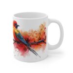 Quetzal Vogel Aquarell Tasse - Kunstvolle Designs für jeden Genuss