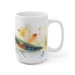 Gottesanbeterin Aquarell Tasse – Insekten-Design für Naturliebhaber