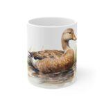 Enten Aquarell Tasse - Farbige Becher für Natur- und Vogelliebhaber