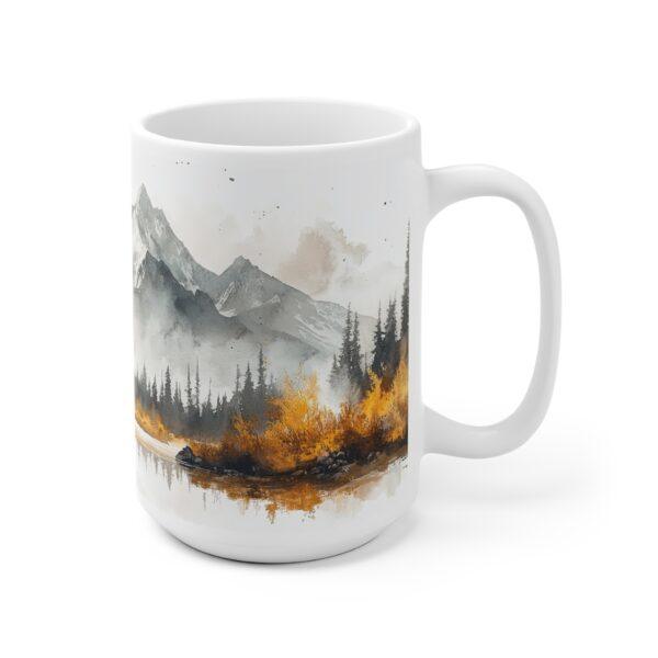 Aquarell Grizzlybär Tasse - Kaffeetasse für Natur- und Tierliebhaber