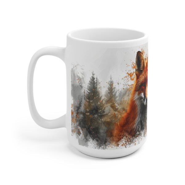 Aquarell Fuchs Tasse - Charmantes Keramikdesign für jeden Anlass