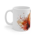 Bunte Aquarell Grizzly Bär Tasse aus Keramik – Perfekte Geschenkidee für Kaffee- und Teeliebhaber