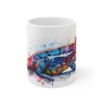 Aquarell Elch Tasse - Keramiktasse mit majestätischem Design, ideal für jeden Anlass