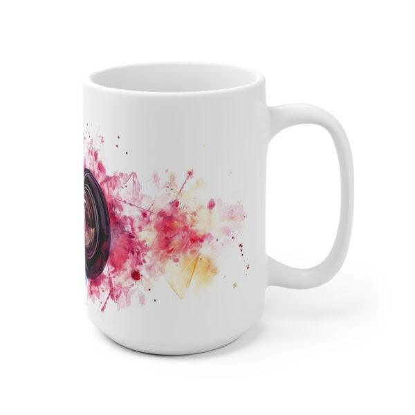 DSLR Kamera Aquarell Tasse – Becher für Fotografen und Kreativschaffende