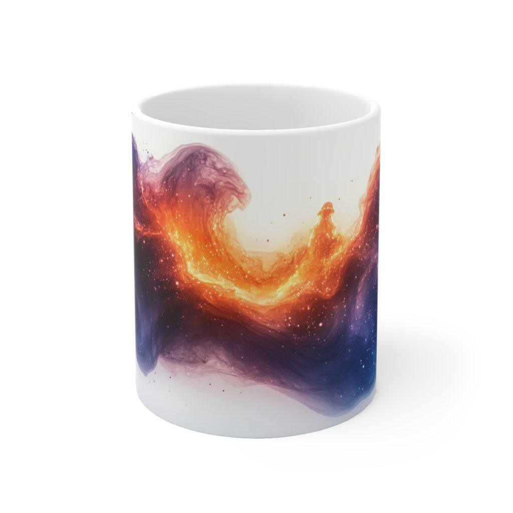 Galaxie-Motiv Kaffeetasse &ndash; Einzigartiges Geschenk f&uuml;r Weltraum- und Astronomie-Liebhaber