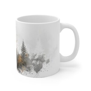 Aquarell Fuchs Tasse - Charmantes Keramikdesign für jeden Anlass