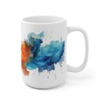 Design Tasse mit Aquarell-Design – Kunstvolle Kaffeetasse als Geschenk