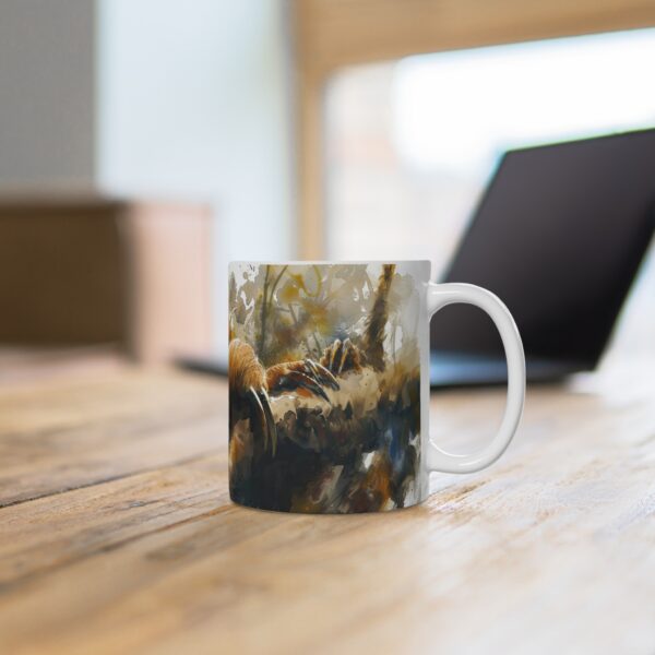 Aquarell Faultier Keramikbecher - Hochwertige Tasse für Kaffeeliebhaber