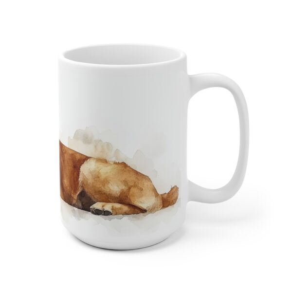 Keramiktasse mit Labrador Aquarellmotiv – Hochwertiger Becher für Tierliebhaber