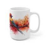 Quetzal Vogel Aquarell Tasse - Kunstvolle Designs für jeden Genuss