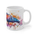 Ibis Vogel Aquarell Keramik Becher - Elegante Tasse für jeden Anlass