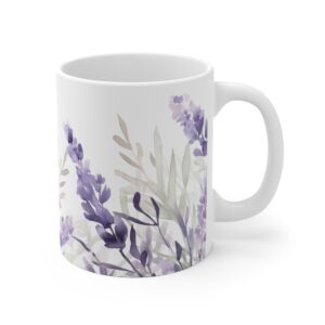 Lavendel Aquarell Tasse - Beruhigender Design Becher für Entspannung und Genuss