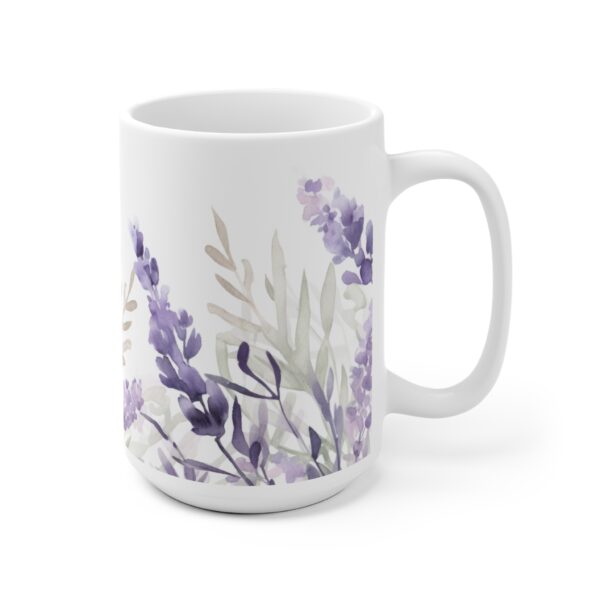 Lavendel Aquarell Tasse - Beruhigender Design Becher für Entspannung und Genuss