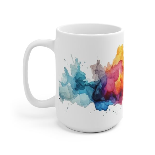 Design Tasse mit Aquarell-Design – Kunstvolle Kaffeetasse als Geschenk