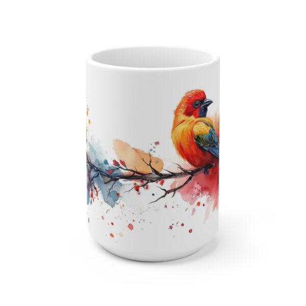 Quetzal Vogel Aquarell Tasse - Kunstvolle Designs für jeden Genuss