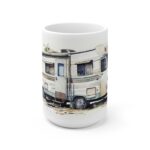 Aquarell Wohnmobil Tasse – Ideales Geschenk für Camping-Fans