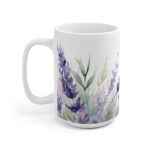 Lavendel Aquarell Tasse - Beruhigendes Blumenmotiv für Entspannung und Genuss