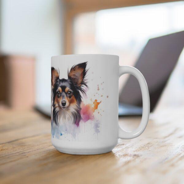 Niedliche Hunde Aquarell Tasse - Verspieltes Hundemotiv für Hundefreunde und Tierliebhaber