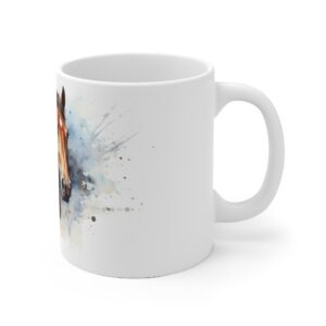 Kreative Aquarell Pferde Tasse – Perfektes Geschenk für Pferdefans