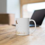 Aquarell Rehkitz Tasse aus Keramik – Charmantes Design für Liebhaber von Naturmotiven