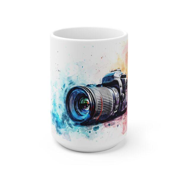 DSLR Kamera Aquarell Tasse - Becher für Fotografen & Kunstliebhaber