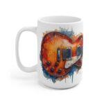 Les Paul Gitarre Sunburst Tasse – Stilvoller Becher für Gitarristen und Musikliebhaber