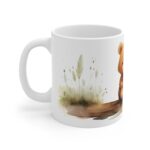 Niedliche Teddybär Aquarell Kinder-Tasse – Becher im Kuscheltier Design für kleine Fans