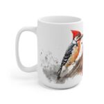 Specht Vogel Aquarell Becher - Einzigartiges Design für Naturliebhaber