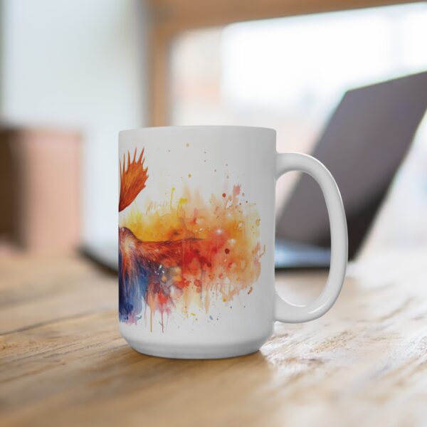 Aquarell Elch Tasse - Keramiktasse mit majestätischem Elchmotiv