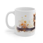 Eulen Aquarell Kinder-Tasse – Süßer Eulenbecher für kleine Naturfreunde