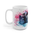 DSLR Kamera Aquarell Tasse – Becher für Fotografen und Kreativschaffende