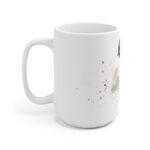 Huhn Aquarell Tasse - Elegantes Bauernhof Huhn in moderner Aquarellkunst