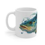 Dorsch Aquarell Tasse – Maritimes Design für Kaffeeliebhaber