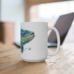 Dorsch Aquarell Tasse – Stilvolles Geschenk für Meeresfans