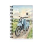 Schwalbe KR51/2 Notizbuch – DDR Moped auf Landweg