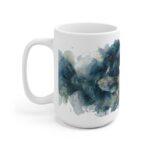 Künstlerische Catfish Aquarell Tasse für Naturfreunde || Mystische Wels Tasse im Aquarell-Design – Ideal als Geschenk