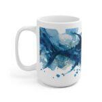 Thunfisch Aquarell Tasse – Elegantes Meeresdesign für Genießer || Stilvolle Thunfisch Tasse im Aquarell-Look – Perfektes Geschenk für Meeresliebhaber