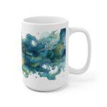 Dorsch Aquarell Tasse – Maritimes Design für Kaffeeliebhaber
